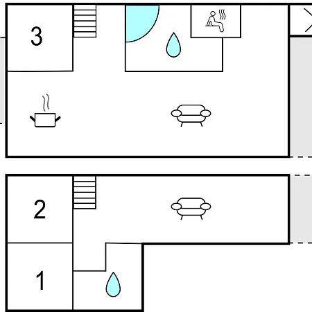 Lejlighed Nice In W/ Sauna And 3 Bedrooms *